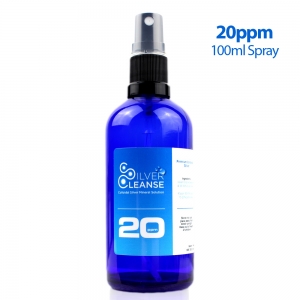 SilverCleanse 100ml Colloidal Silver Spray (20 ppm)